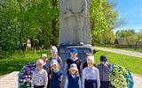 акции «Победный май: живём и помним», учащиеся Серяжской средней школы